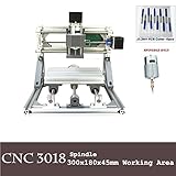 第cnc3018ミニDIYの使用管理はgrbl制御ソフトとさん軸ミーリング機のPCB基板の彫刻のPVB木材ルータ、NC 3018