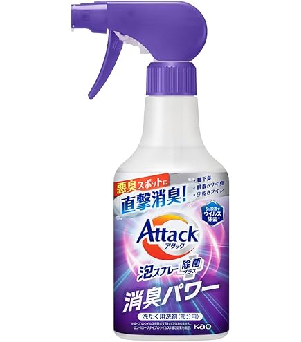 Amazon | 花王 Kao アタック泡スプレー除菌プラス消臭パワー つめかえ