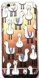 SKINNYDIP スキニーディップ iphone6 iphone6s ケース Llama case ラマ プラスチック ハードケース アイフォンシックス シックスエス カバー 保護フィルム セット 海外ブランド