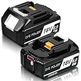 マキタ 18V バッテリー BL1860B 6.0AH 互換 マキタバッテリー 18V 長寿命電池搭載 マキタ 電動工具 リチウムイオン電池 BL1830 BL1840 BL1850 BL1860 BL1890など 製造物責任保険付 PSE認証済品 (18V/6.0Ah【2個セット】)