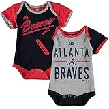Atlanta Bravesベビー/幼児子孫" 2 Piece Creeper Set