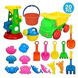 Zhhlinyuan Set of 10/12/20 子供の浜のおもちゃ 夏 屋外 Playing Tool Toys for Children Beach Fun Activity