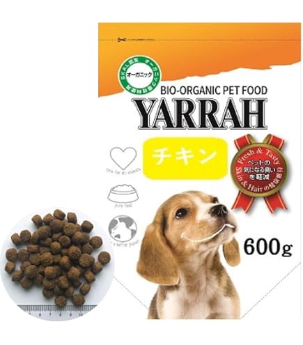 Amazon.co.jp: YARRAH（ヤラー）オーガニック ドライドッグフード 小麦