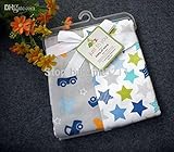 1 卸売 -2015 新しい年のギフト綿１００％幼児 bebe cobertor アデンアナイスベッドシート 76 * 76 cm 襁褓毛布睡眠赤ん坊毛布子供がたくさん