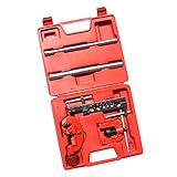 Fenteer 5点セット　高品質　銅管カッター　スプリング　チューブベンダー　フレアツール　収納ケース付き