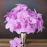 tableclothsfactory 60イースター人工ユリ結婚式花卸売Supplies – ラベンダー