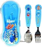 Disney Pixar Finding Dory Kids Spoon Fork Case Set by Disney