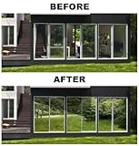 ミラーOne WayシルバーウィンドウフィルムStatic Cling 3 ft x 5 ft VViViDプライバシーセキュリティ