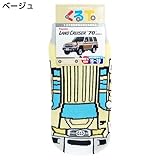 TOYOTA ランドクルーザー[子供用靴下]くる下/70シリーズ 【ベージュ 】