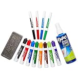 Original Dry Erase Set, Chisel Tip, Assorted Colors, 15-Piece