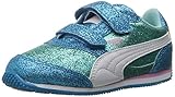 PUMA ユニセックス・キッズ Steeple Glitz Glam V Kids カラー: ブルー
