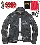 空調服 2018年新商品 バートル BURTLE AC1021 (新型ファン+新型リチウムイオンバッテリー+収納袋セット)<005-AC1021-AC130-AC151-86RED-015-H001>