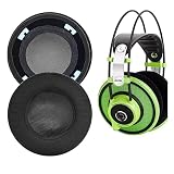 AKG K601 K701 K702 Q701 Q702 K612 K712ヘッドセット 対応 イヤホンスリーブ/イヤーパッド (black)