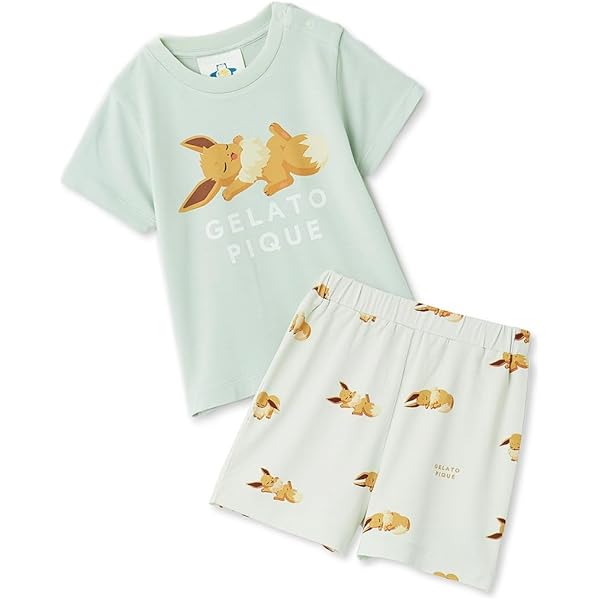 Amazon | [ジェラート ピケ] KIDSカビゴンパーカー&ショートパンツ