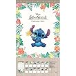 サンスター文具 スティッチ 2019年 カレンダー 壁掛け 61×35cm