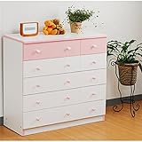 カジュアルチェスト 5段ワイドチェスト fr-013-whpk