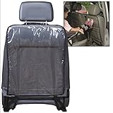 Liebeye カーシートプロテクター ユニバーサル 防水 磨耗防止 アンチダーティオートシート プロテクターマット ブラック