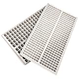 【100枚】 ランドマークトレイ 288穴深型 白 20角×高45mm 12×24列 プラグトレイ プラグトレー タ種代不
