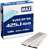 マックス(MAX) ステープル 425J-S シロ
