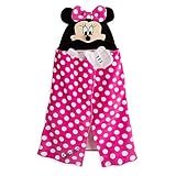 (ディズニー) Disney Minnie Mouse Hooded Towel for Baby バスタオル 水着 赤ちゃんの水着 (並行輸入品) yogoru