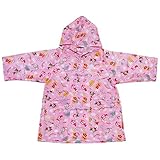 《撥水》【80cmサイズのみ】アンパンマン ポリエステル バッグ付き レインコート ANPANMAN ピンク◇80cm