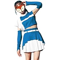 Amazon.co.jp: [QLPLYZON] ファイターズガール コスプレ衣装