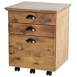 ライフスタイリングショップ サイドチェスト キャスター付 ヴィンテージ 木製 幅46cm AN-205