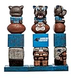 Tiki Totem Statue NFL Carolina Panthersフットボールチーム