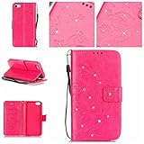 iPhone SE / iPhone 5 / 5s ケース, UNEXTATI 手帳型ケース Apple iPhone SE / iPhone 5 / 5s ケース カバー 高品質 PUレザー 手帳型