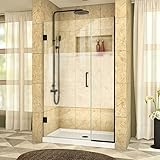 DreamLine shdr-244257210-hfr Unidoor Plus 72 " High x 43 "ワイドヒンジ付きフレームレスS、 SHDR-244257210-HFR-09 1