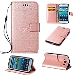 Samsung Galaxy S3 手帳型 ケース カバー マグネット スタンド機能 液晶保護 防塵 ケース 耐衝撃 脱着簡単 カードポケット 高品質 カバー ウォレット型 Samsung Galax