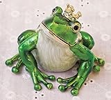 小物入れ オブジェ 可愛らしい小物入れです 住まいと暮らし ピューターボックス カエル王子