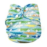 Bumkins Cloth Diaper Cover, Crocs by Bumkins