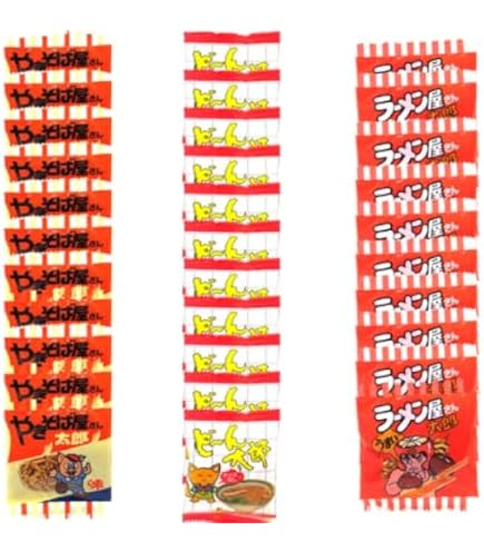 Amazon.co.jp: 菓道 ラーメン屋さん太郎 8g×30袋 : 食品・飲料・お酒