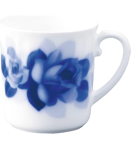 Amazon | 大倉陶園 8211 ブルーローズ モーニング碗皿 | 大倉陶園