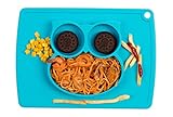 Qshare - シリコン製 お食事用ミニマット 赤ちゃん 幼児適用 BPAフリー 滑り止めランチョンマット