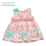 【輸入子供服】Calvin Klein　花柄模様のワンピース（ベビーパンツ付）【女の子】 6～9ヶ月サイズ（HKG6-1）