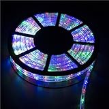 ainfox 50 ft LEDロープライトインドアアウトドア装飾照明Chrismas装飾 50FT
