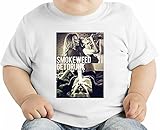 Smoke Weed Get Drunk Wasted Youth High オーガニックベビーTシャツ 12 - 18 Months