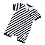 [ユーエスポロ] U.S. POLO ASSN. (BABY) ベビー服 半袖ショートオール USP29118NV Mサイズ