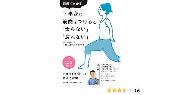 図解でわかる 下半身に筋肉をつけると 太らない 疲れない 中野ジェームズ修一 本 通販 Amazon