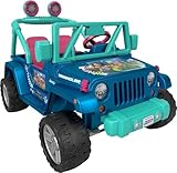 Power Wheels ディズニー エンカント ジープ ラングラー ライドオン おもちゃ サウンド&ごっこ用ライト付き 就学前のお子様 対象年齢3歳以上 2人掛け