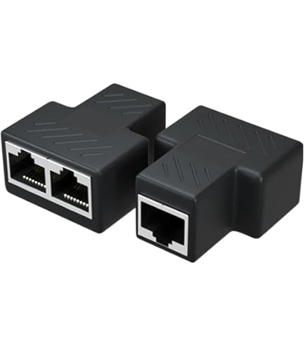 Amazon.co.jp: LUAMY RJ45 LANケーブル延長コネクタ LAN