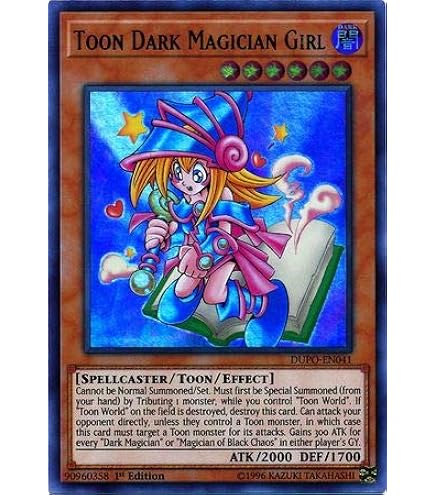 Amazon.co.jp: 遊戯王 英語版 トゥーン・ブラック・マジシャン/Yu-Gi