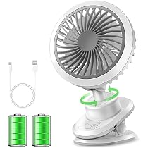 Amazon | [山善] クリップ 扇風機 卓上扇風機 小型 左右首振り