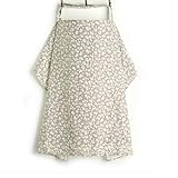 Choice　授乳ケープ大判　コットン　ガーゼ 生地　収納袋付き　ワイヤー入り　授乳エプロン　ナーシングケープ　お出かけ 便利　６色選べ　授乳カバー コットン100％ A/B