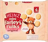 Heinz Mini Farley's Rusks Original 7mth+ (4x30g) ハインツミニファーリーのラスクオリジナル7Mth + （ 4X30G ）