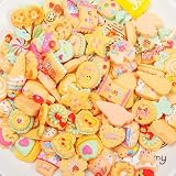 デコパーツ 100個 (イエロー)