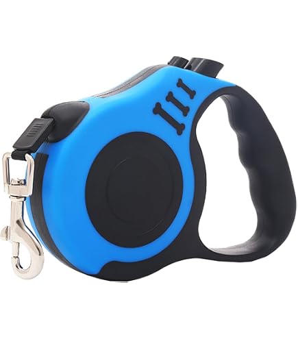 Amazon | azumafy 犬用 リード 犬 伸縮 シンシュク 自動 巻取り式5m
