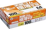 アトム　天然ゴム極薄手袋（左右両用）Mサイズ　No.319-100-M　5箱（500枚）